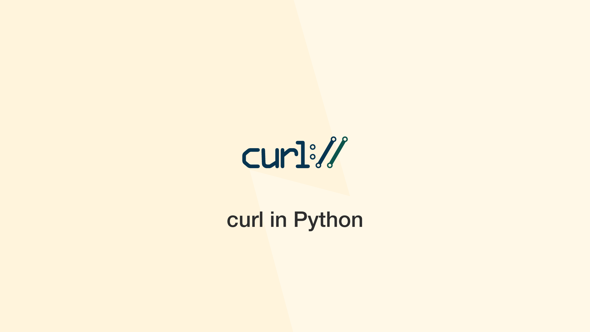 How To Use Curl Command In Python Code